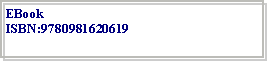 Text Box: EBookISBN:9780981620619			